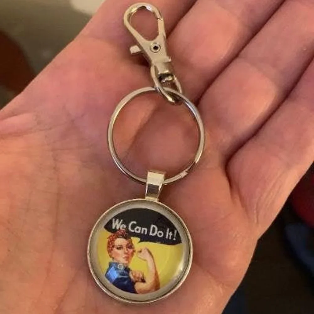 Rosie The Riveter Keychain (2/$12,4/$20) - Picture 1 of 1